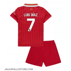 Liverpool Luis Diaz #7 Kotipaita Lapsille 2024-25 Lyhythihainen (+ shortsit)